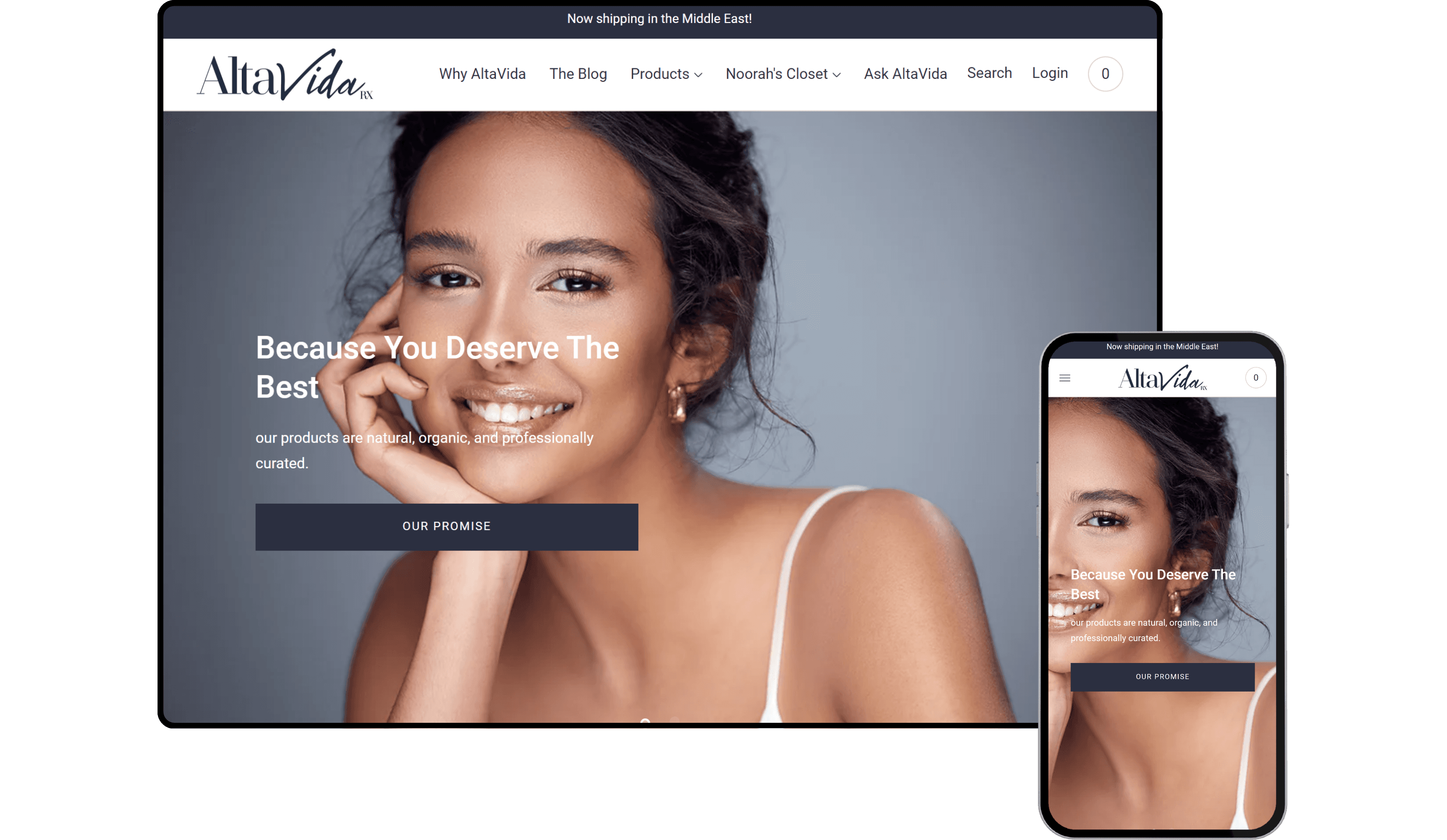 Alta Vida - Shopify Store by Experts in Shopify Dubai