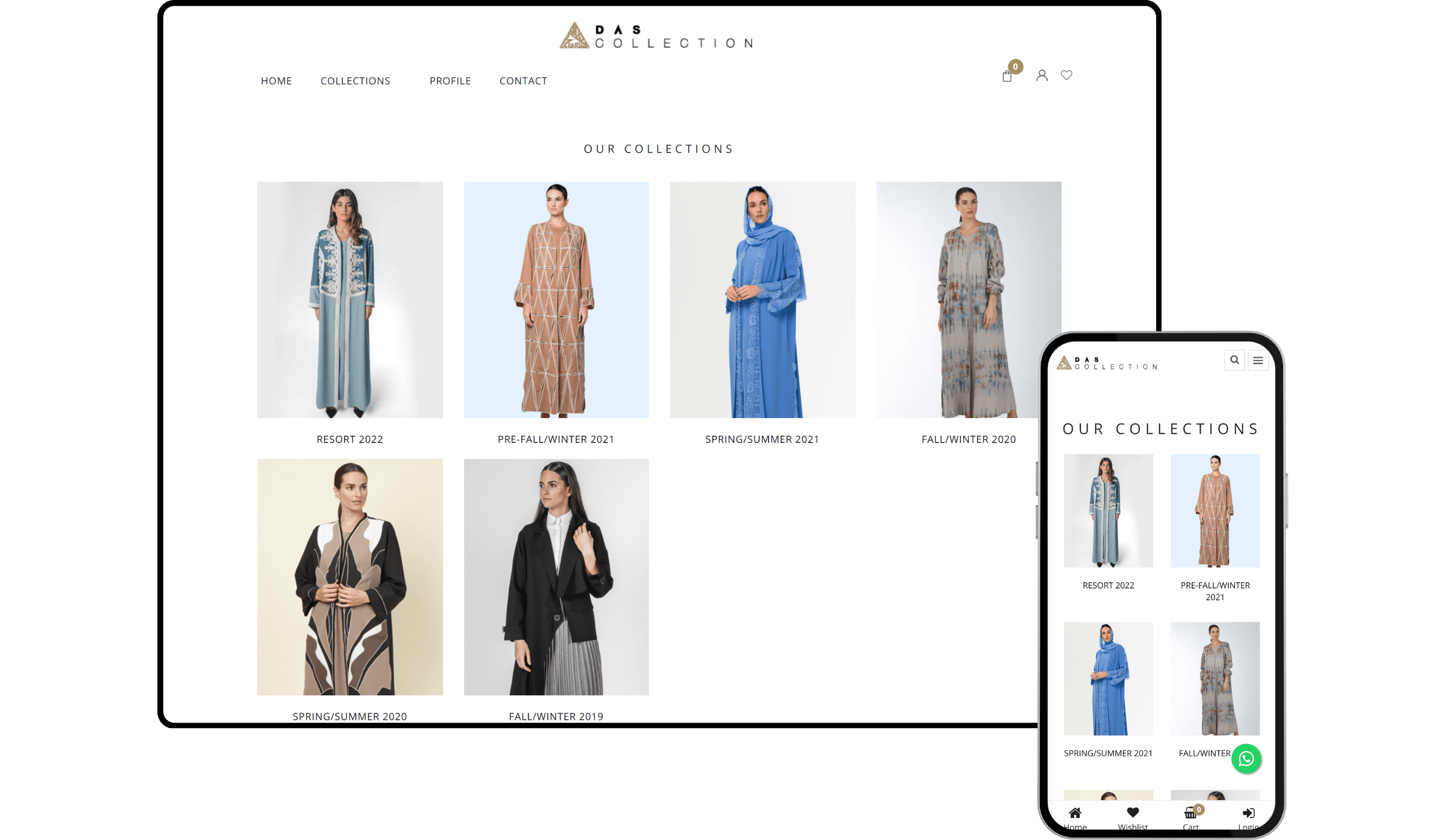 Das Collection - Shopify Store by Experts in Shopify Dubai