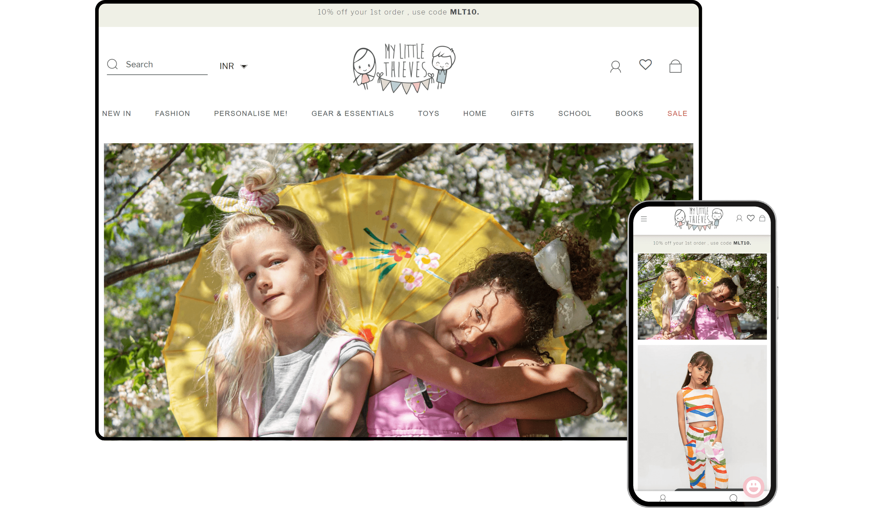 My Little Thieves - Shopify Store by Experts in Shopify Dubai