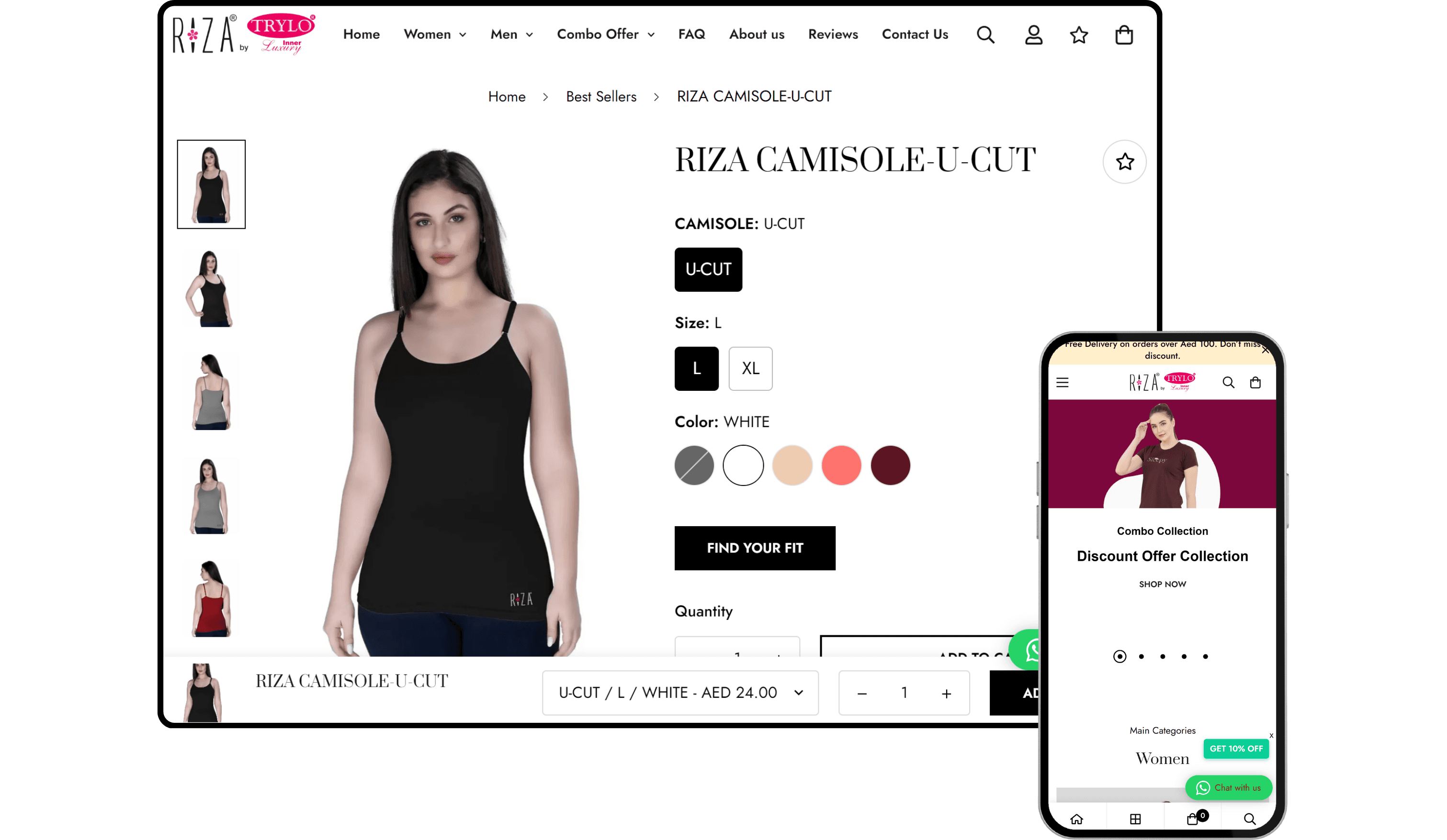 Riza - Shopify Store by Experts in Shopify Dubai