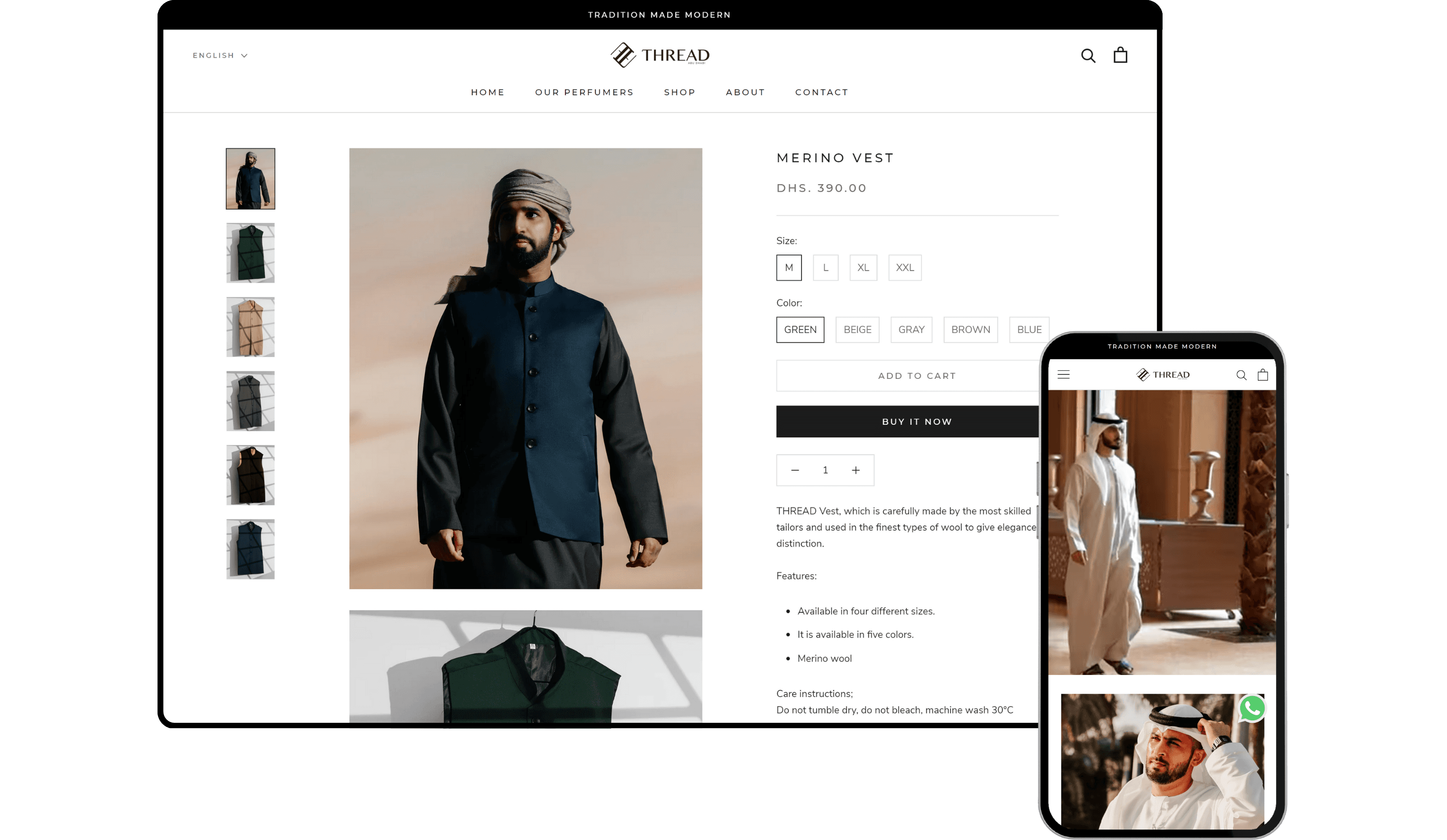 Thread - Shopify Store by Experts in Shopify Dubai