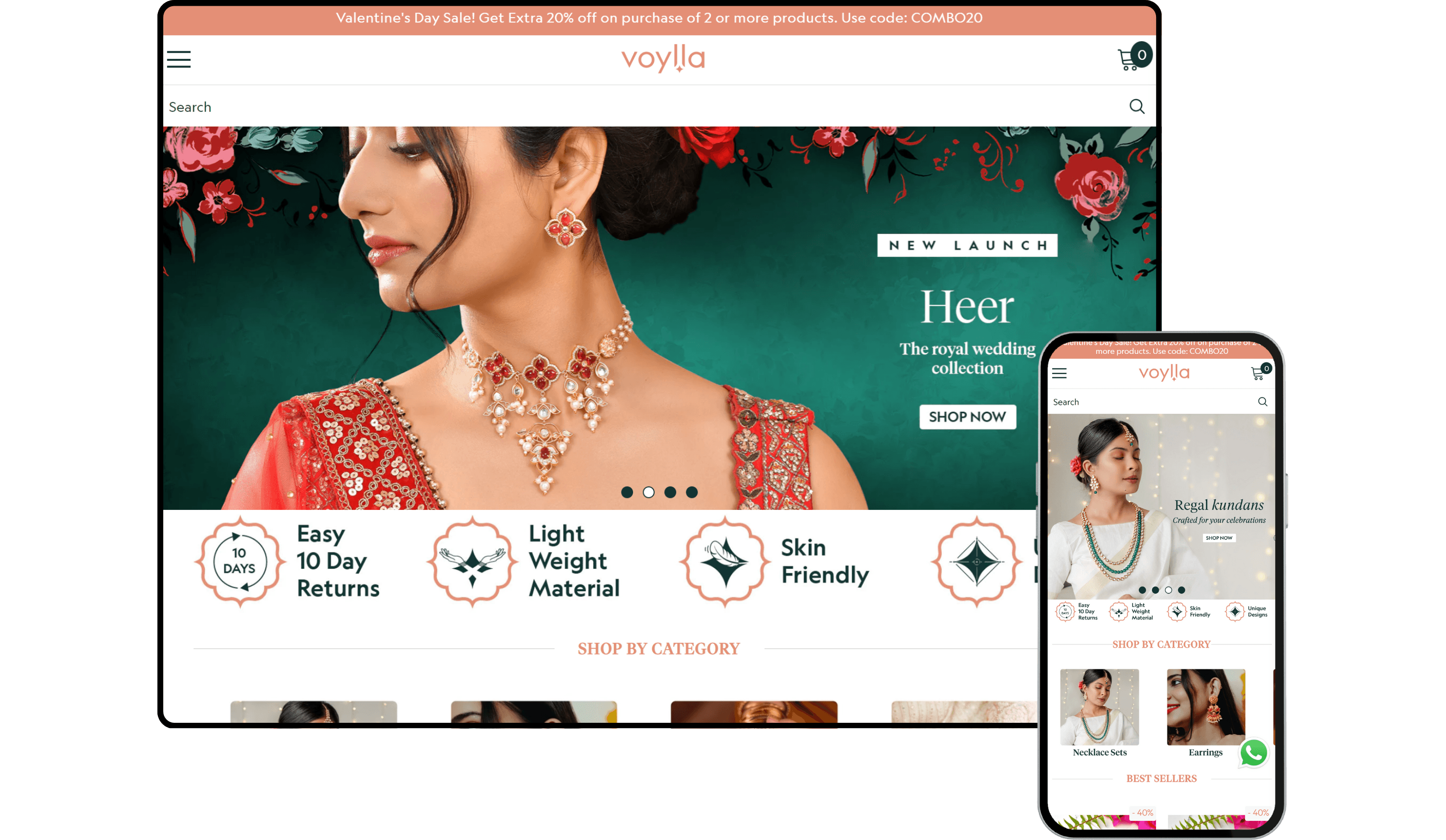 Voylla - Shopify Store by Experts in Shopify Dubai