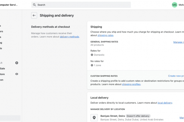 How to Set Up Shopify Shipping