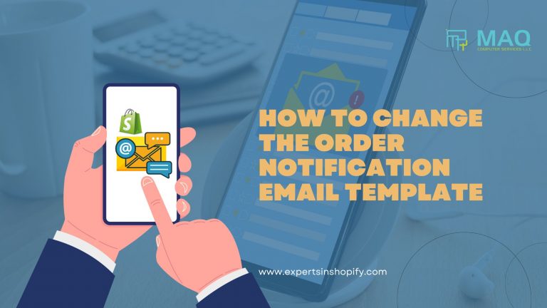 shopify order email notification