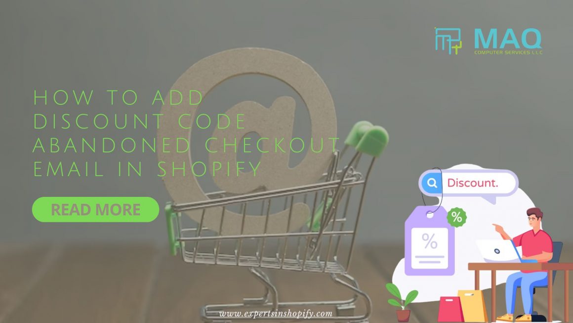 How To Add Discount Code Abandoned Checkout Email in Shopify