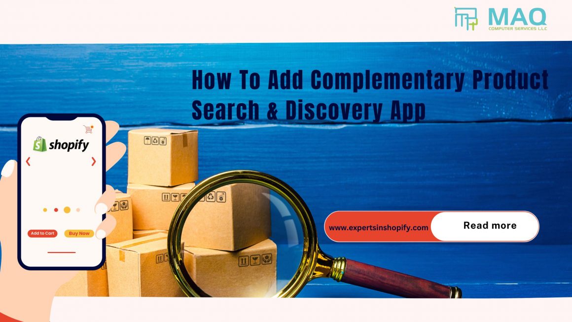 How To Add Complementary Product – Search & Discovery App